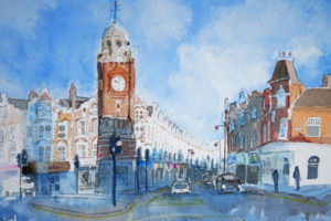 Crouch end clock tower
